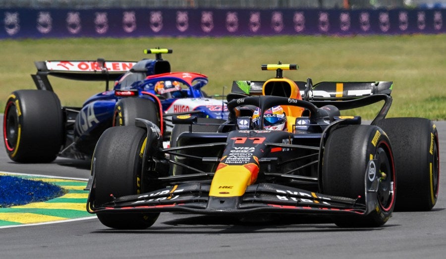 Checo Pérez en el Gran Premio de Canadá