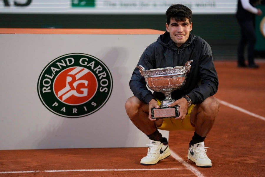 Carlos Alcaraz ganó su tercer Grand Slam