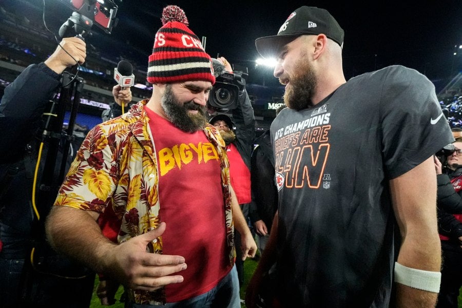 Travis y Jason Kelce