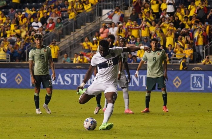 Jordy Caicedo anotó el tercer gol del partido