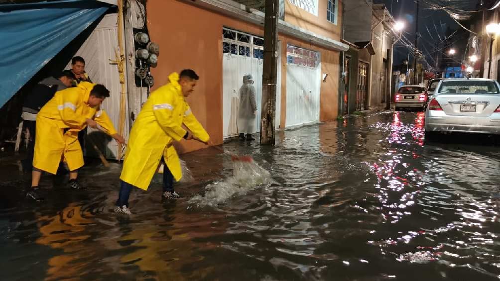 Hay riesgo de inundaciones producto de las fuertes lluvias. 