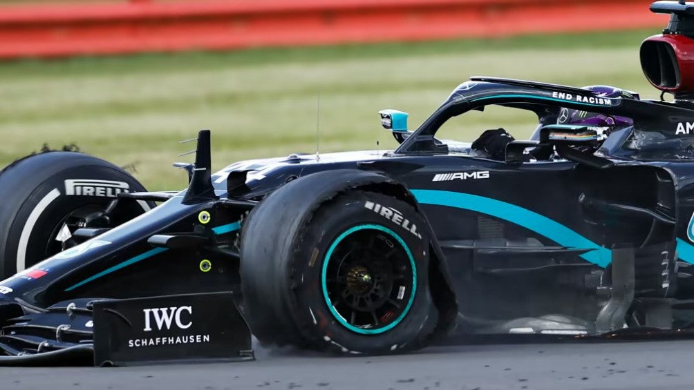 Auto de Lewis Hamilton en Silverstone 2020