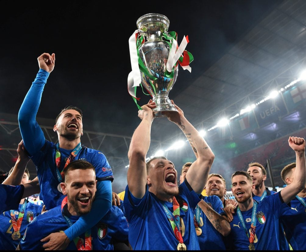 Italia actual campeón de la Eurocopa