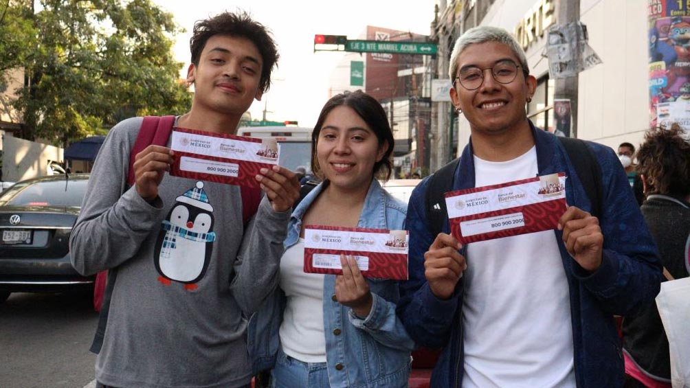 Jóvenes estudiantes volverán a recibir el apoyo 