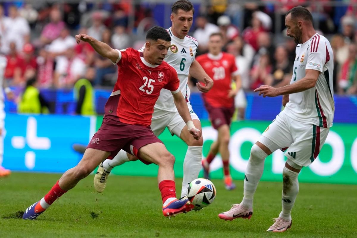 Hungría solo anotó un gol 