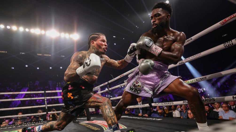 Gervonta propino la primera derrota en la carrera de Frank Martin