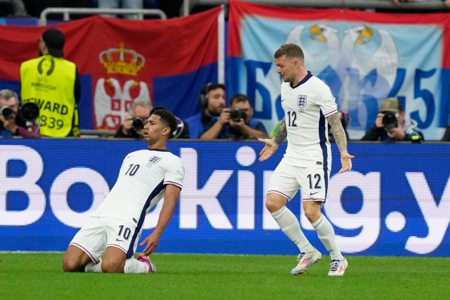 Inglaterra debutó en la Euro 2024 ante Serbia