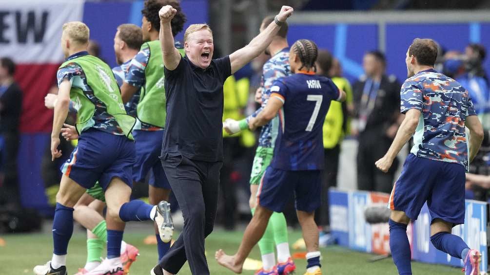 Ronald Koeman celebra triunfo