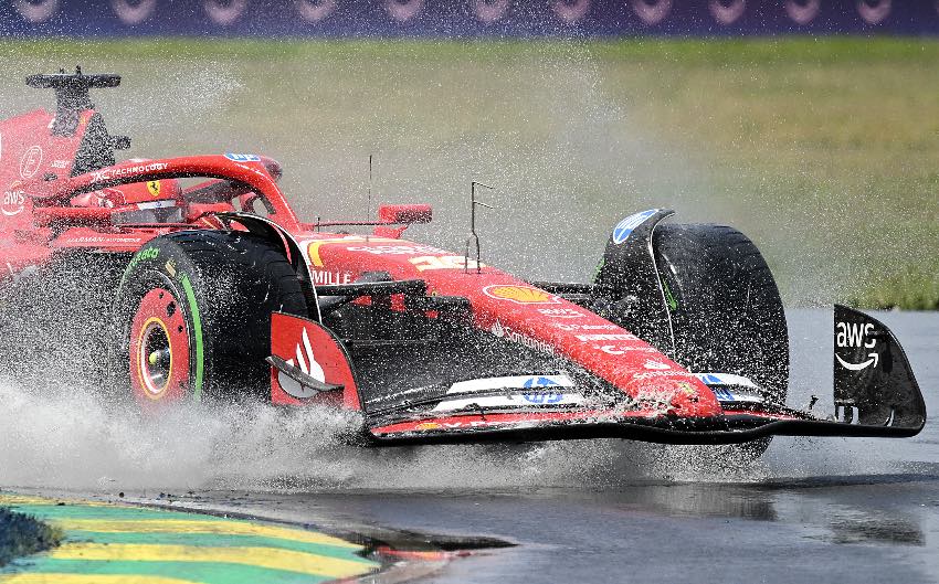 Leclerc en el GP de Canadá