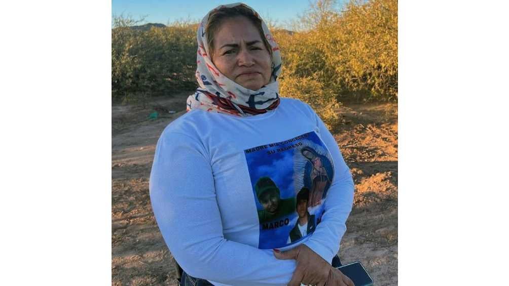 La madre buscadora Ceci Flores fue vista por última vez el domingo en Querétaro. 