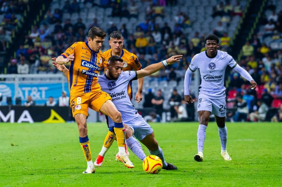 Juan Sanabria en un partido ante América