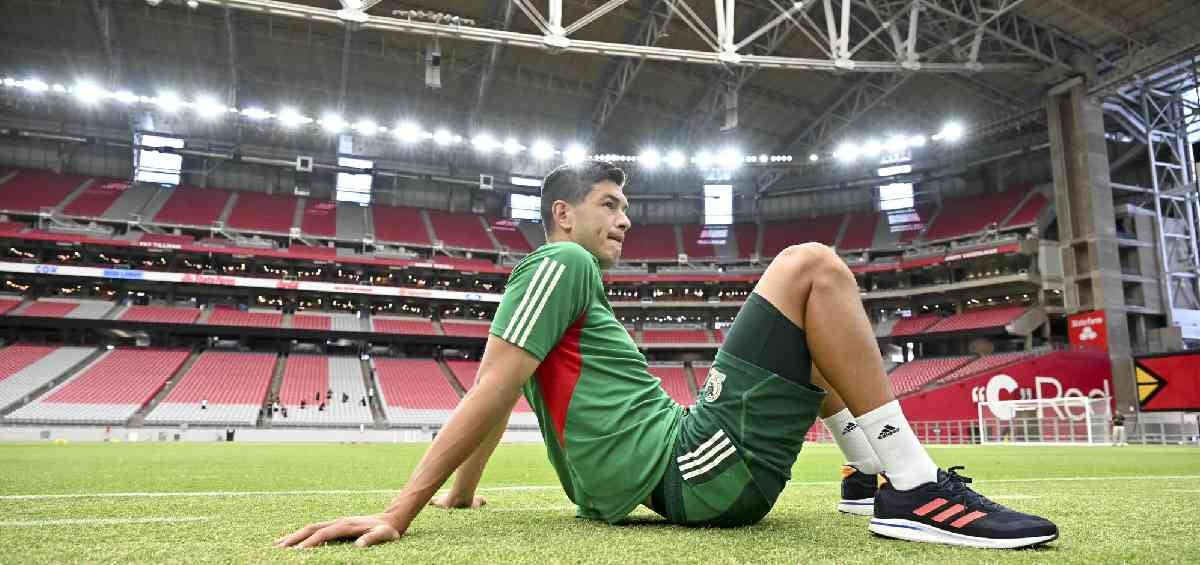 César Montes con la Selección Mexicana