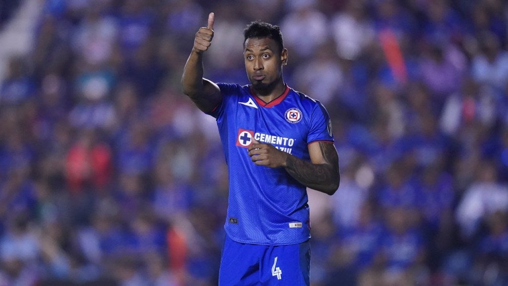 Willer Ditta jugará su tercer torneo con Cruz Azul