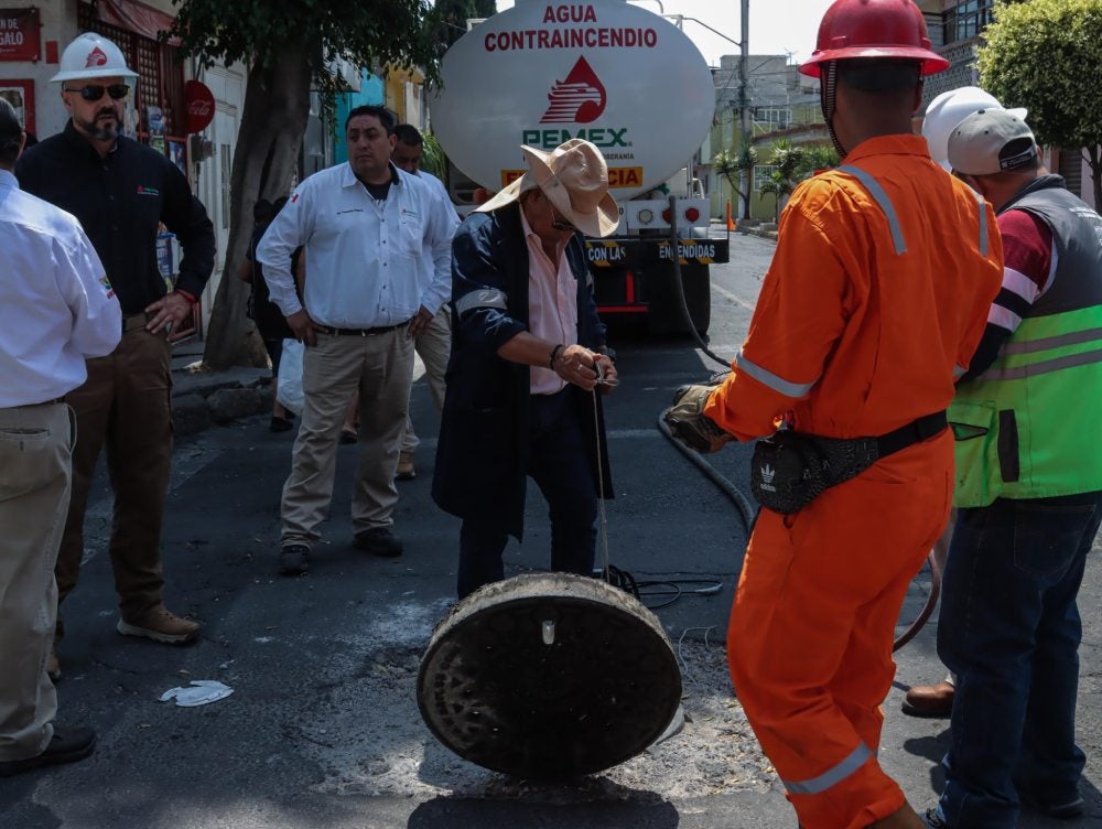 Protección Civil descarta riegos de una explosión.