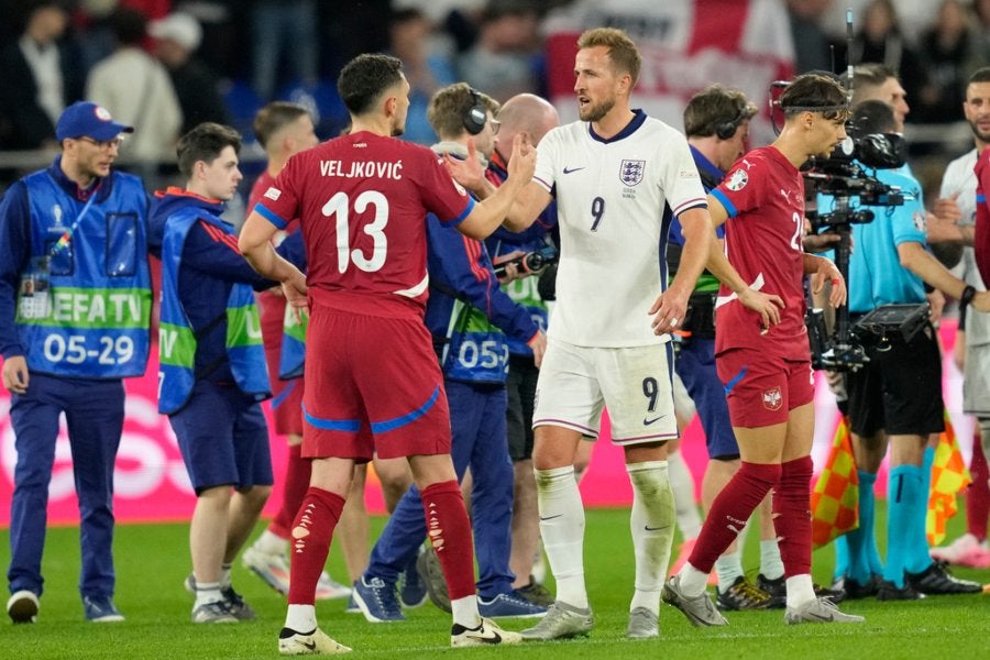 Serbia perdió ante Inglaterra