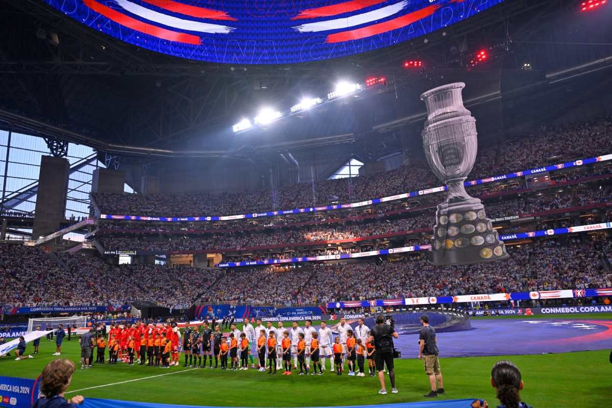 Argentina y Canadá inauguraron la Copa América