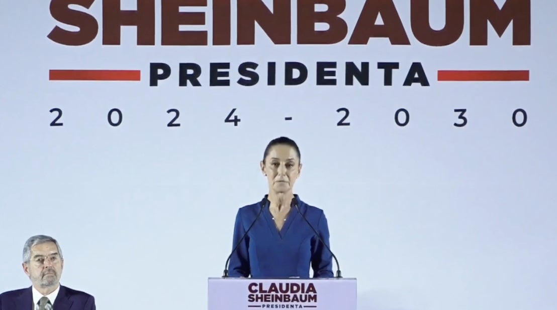 Claudia Sheinbaum presentó su nuevo gabinete en el Museo Interactivo de Economía.