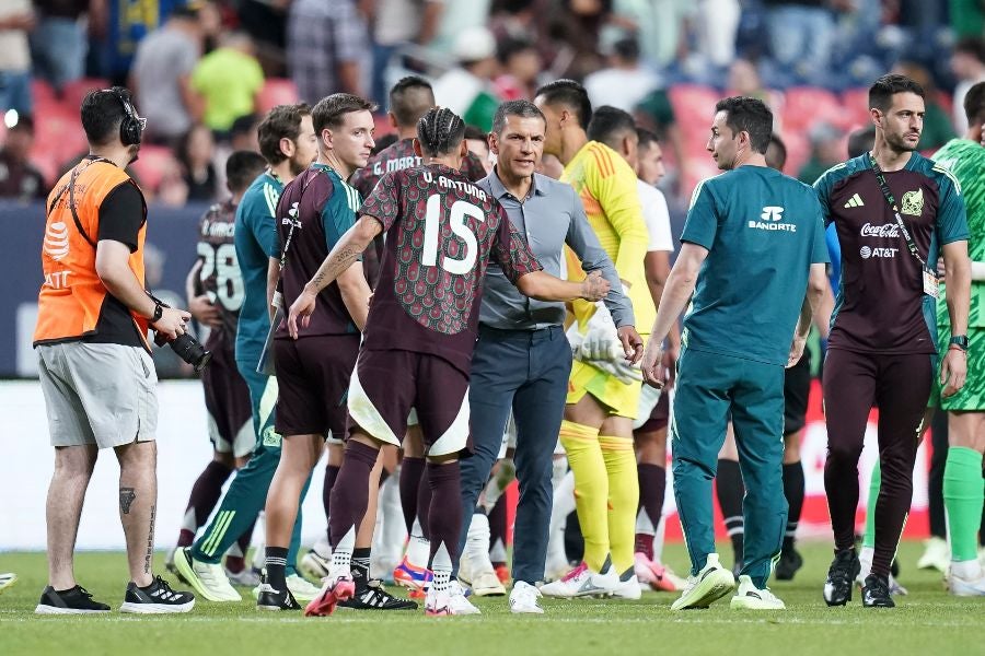 Jaime Lozano con la Selección Mexicana