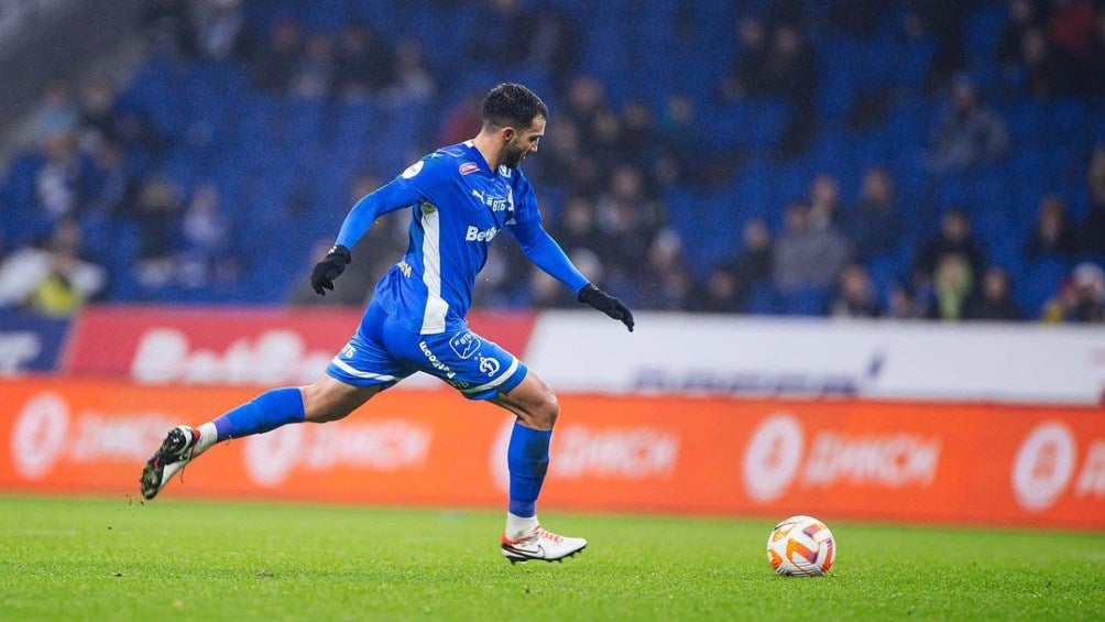 Luis Chávez en su primera temporada en Europa