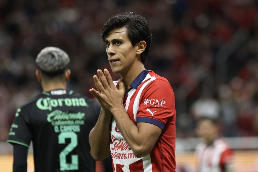 JJ Macías en su paso por Chivas