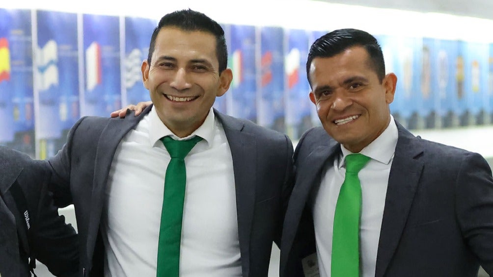 Alberto Morín y Marco Bisguerra, asistentes mexicanos