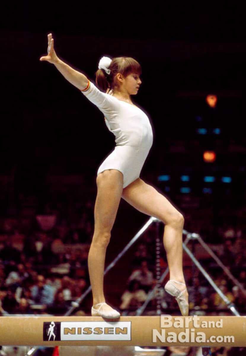 Comaneci marcó un antes y un después del deporte