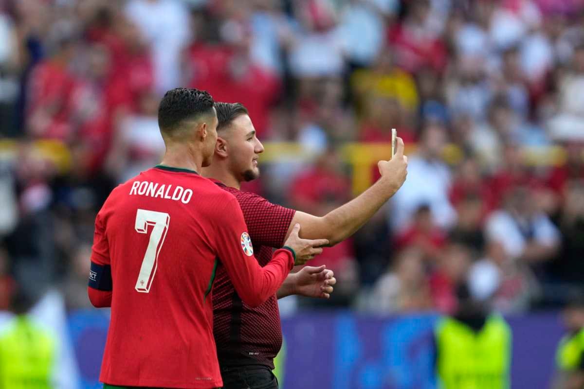 Ronaldo concedió las fotografías 