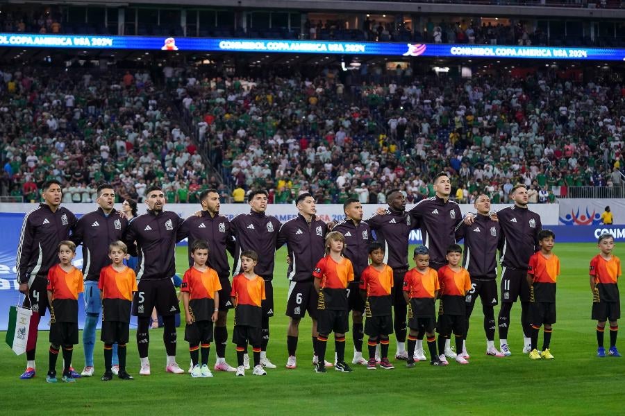 México en la ceremonia previa al juego