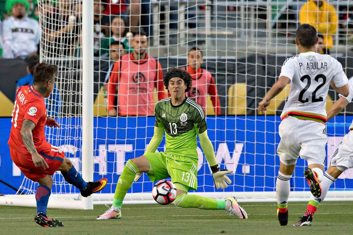 Memo Ochoa jugó la Copa América en 2016