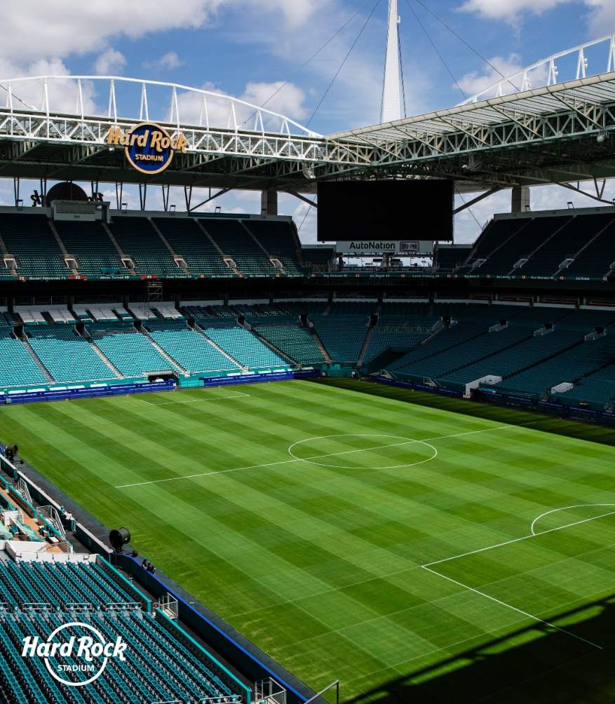 Hard Rock Stadium, recinto donde se va a jugar Uruguay vs Panamá