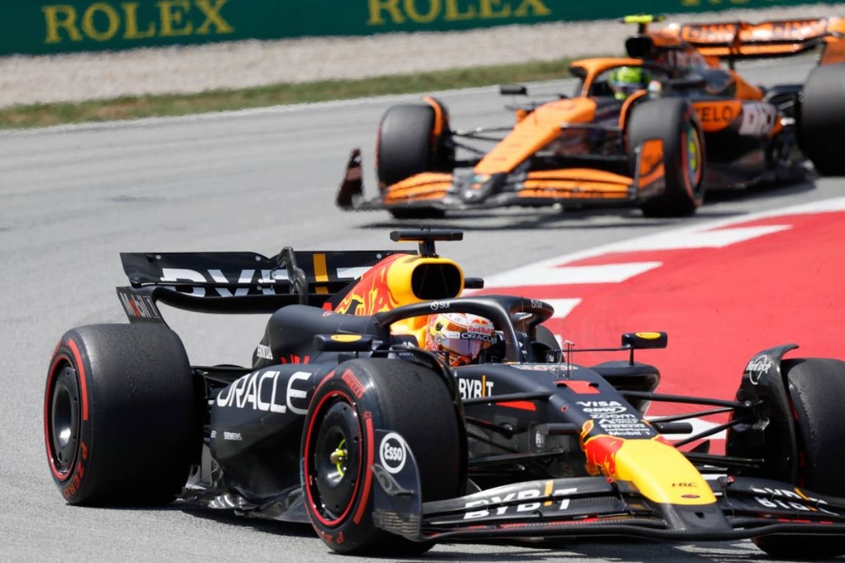 Verstappen supo mantenerse por delante de Norris