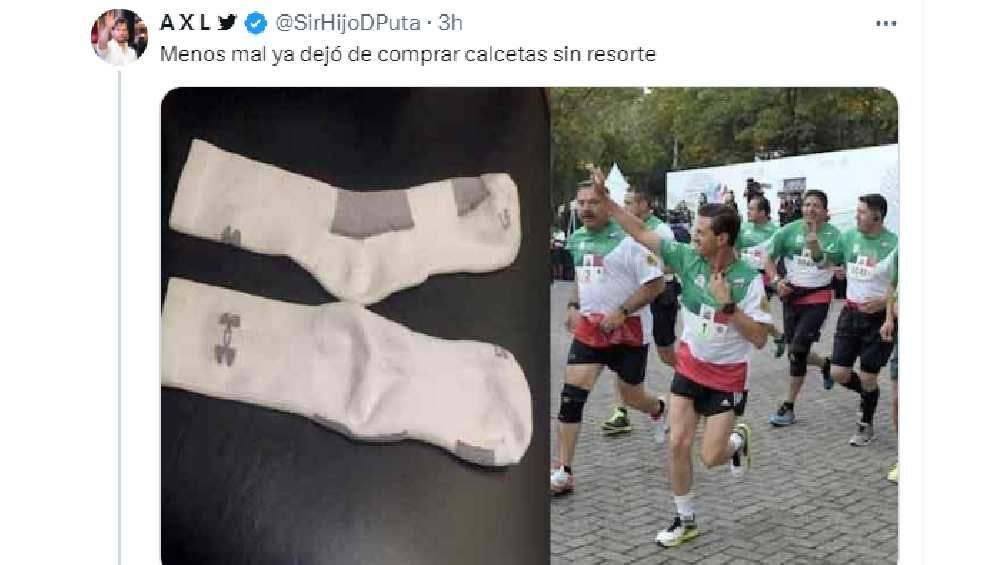 En redes sociales no faltaran los memes contra el expresidente mexicano. 