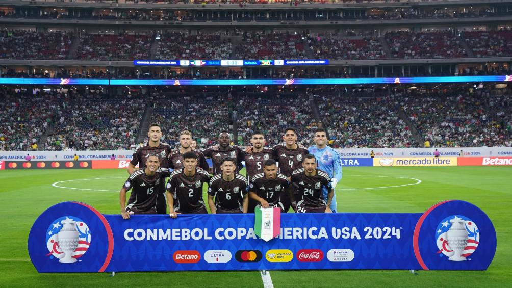 México en su debut en la Copa América