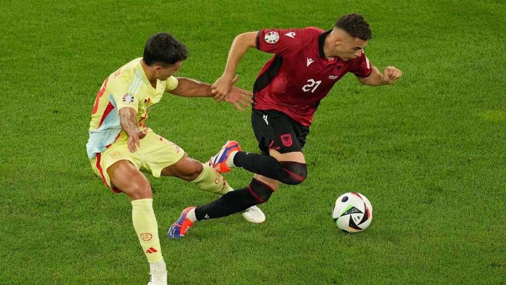 Imágenes el Espana vs Albania
