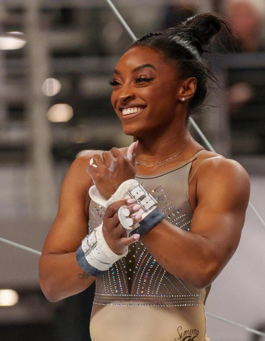 Simone Biles, gimnasta estadounidense