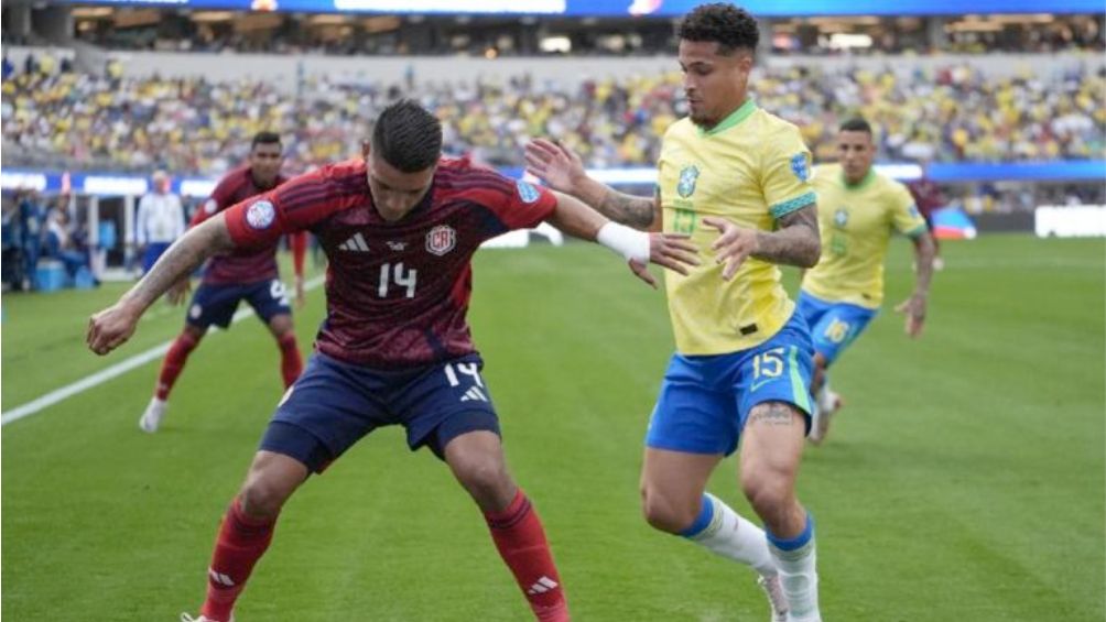 Brasil empató ante Costa Rica