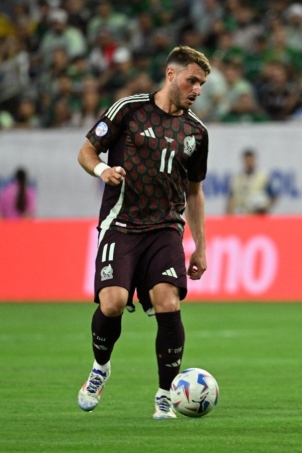 Santiago Giménez en la Copa América