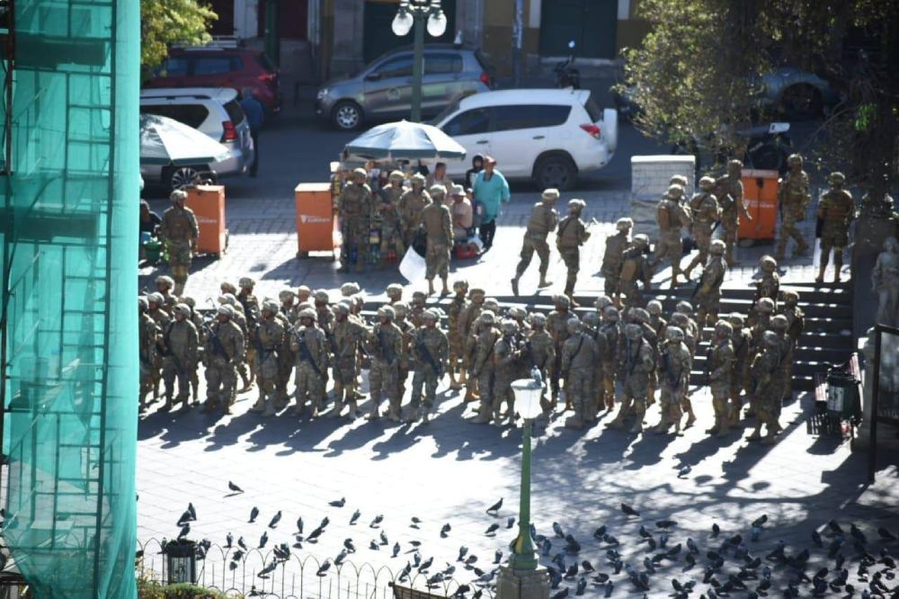 Los soldados están bajo las órdenes del comandante general Juan José Zúñiga.