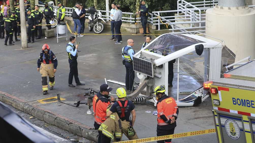 Autoridades investigan la razón por la que sucedió este accidente. 