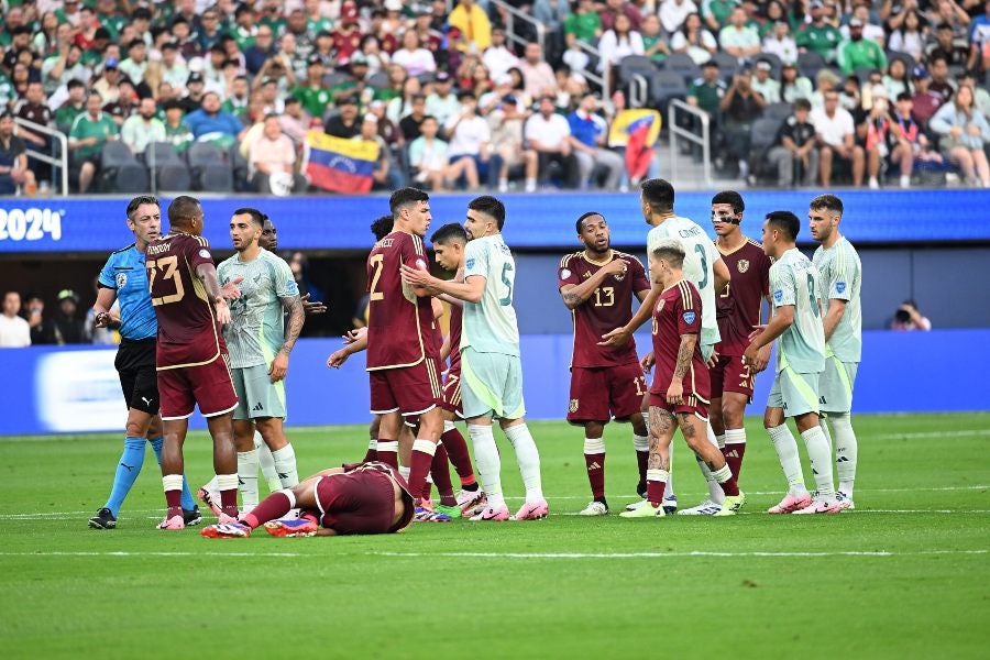 México y Venezuela se enfrentaron en Copa América