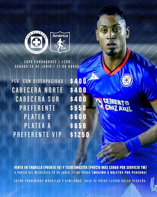 La Máquina presentó los precios para la Copa Fundadores