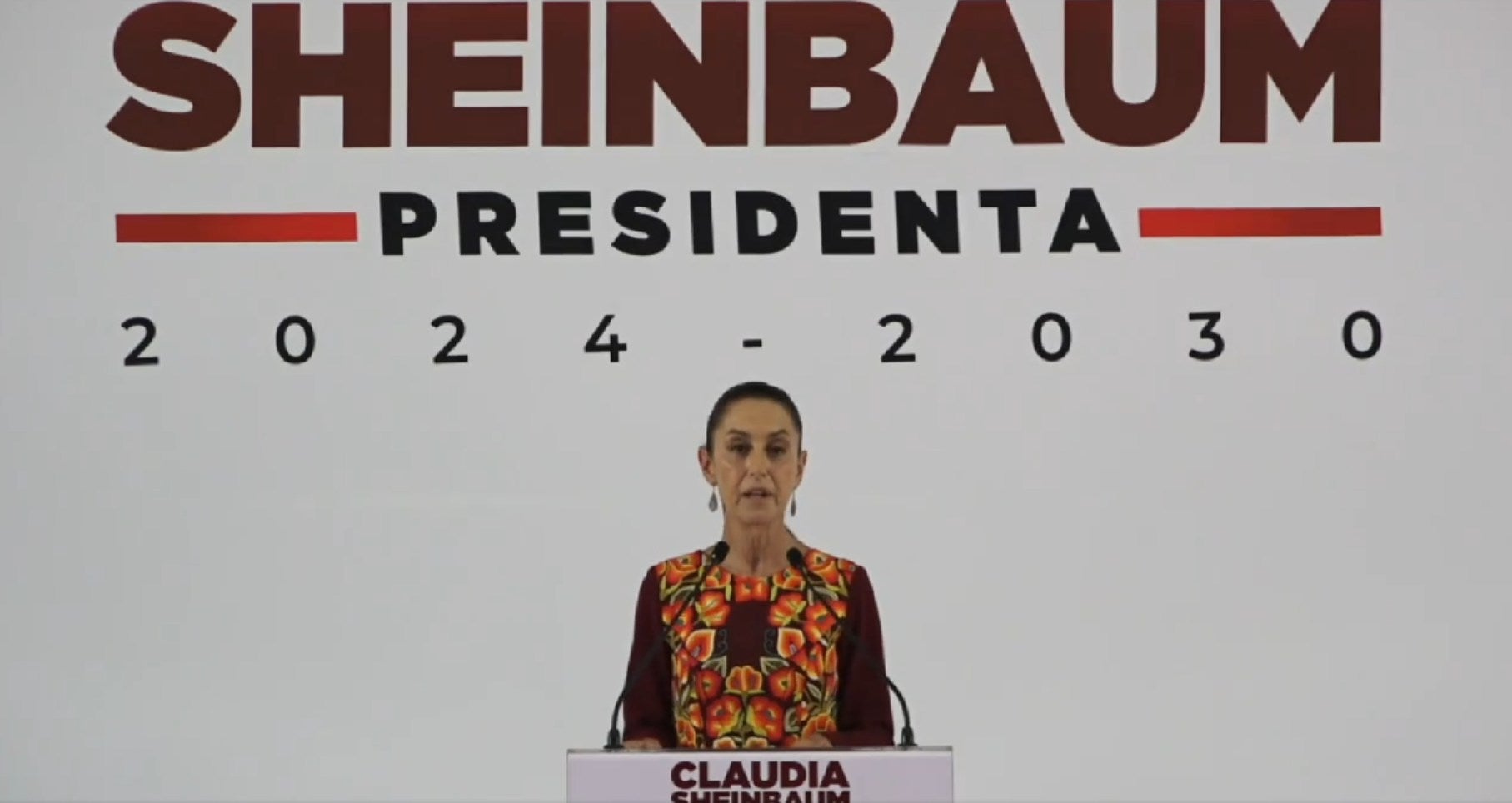 Claudia Sheinbaum presentó su nuevo gabinete en el Museo Interactivo de Economía.