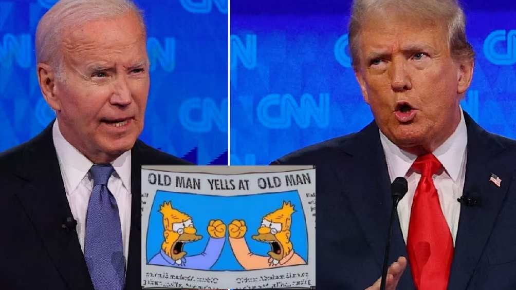 Los mejores memes del primer debate entre Donald Trump y Joe Biden