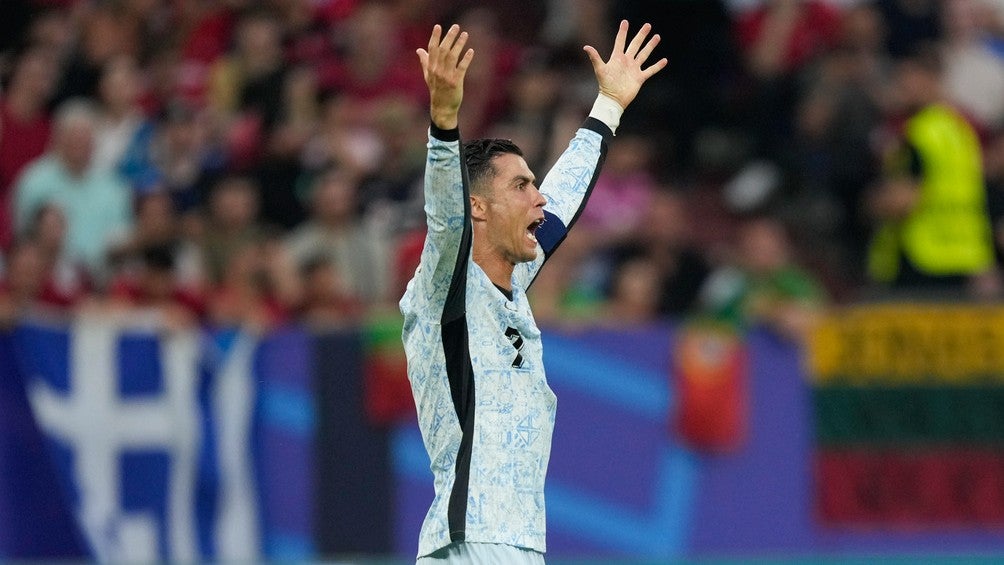 Cristiano Ronaldo durante la Euro 2024