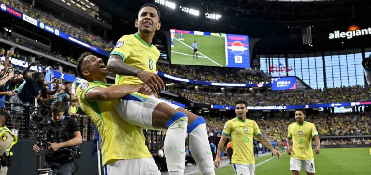 Brasil golea en la Copa América 