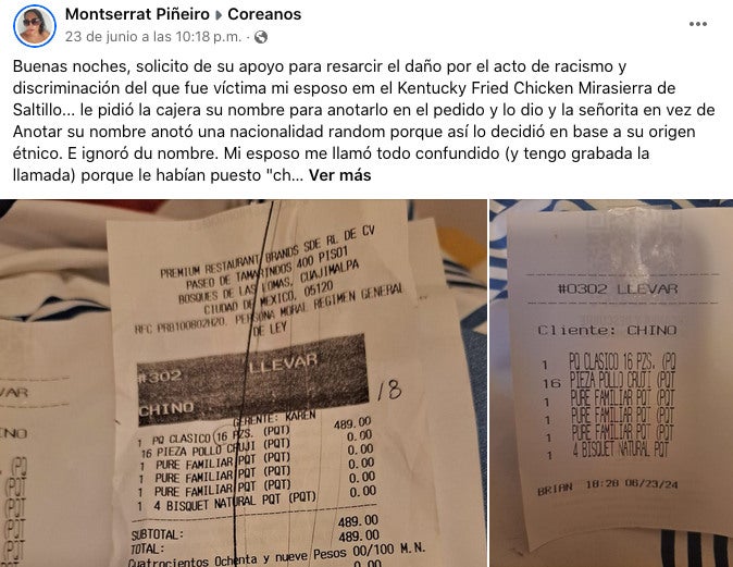 La señora llevó el problema a las redes sociales, pero sufrió de críticas antes de apoyo.