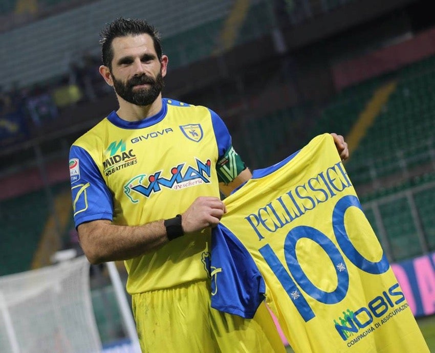 Sergio Pellissier, legendario de Chievo Verona