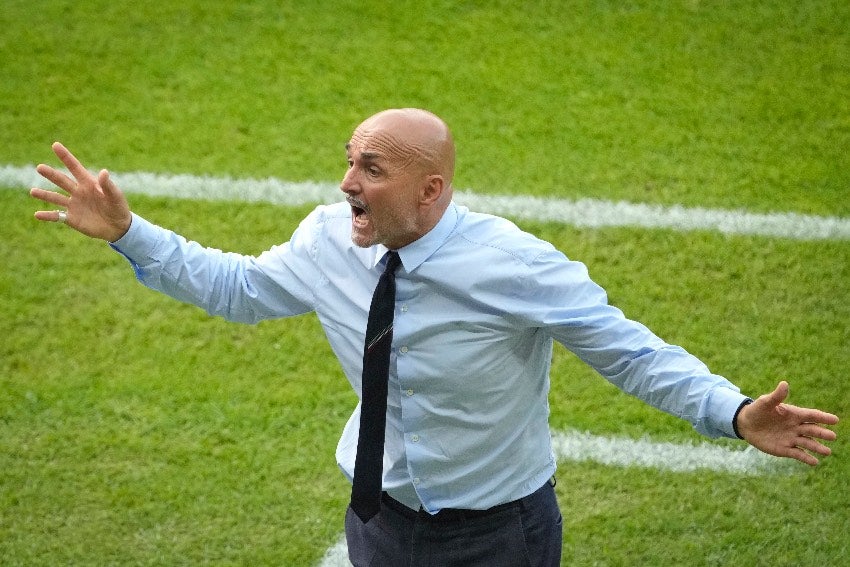 Spalletti en la eliminación de Italia de la Euro