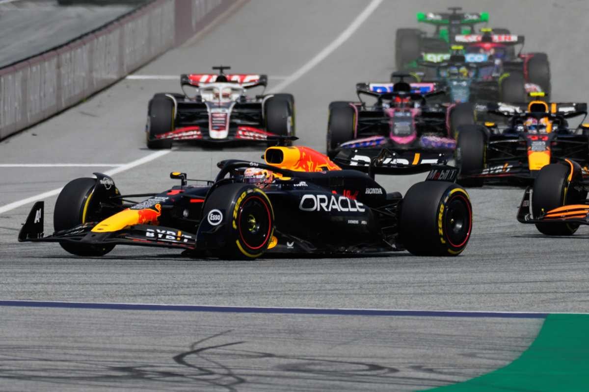 Verstappen sí pudo terminar la carrera 