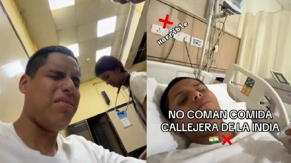 Oscar Curi compartió que fue hospitalizado por comer esos alimentos. 